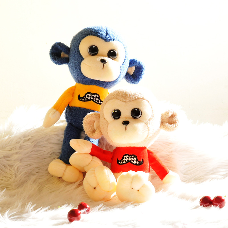 深圳毛绒玩具生产厂家 猴子毛绒玩具礼品 新(xīn)年会礼物(wù)礼品娃娃